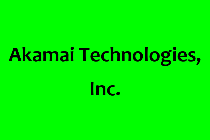 Application Development Company Akamai Technologies Inc.