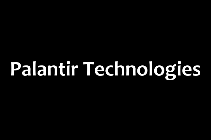 Tech Firm Palantir Technologies