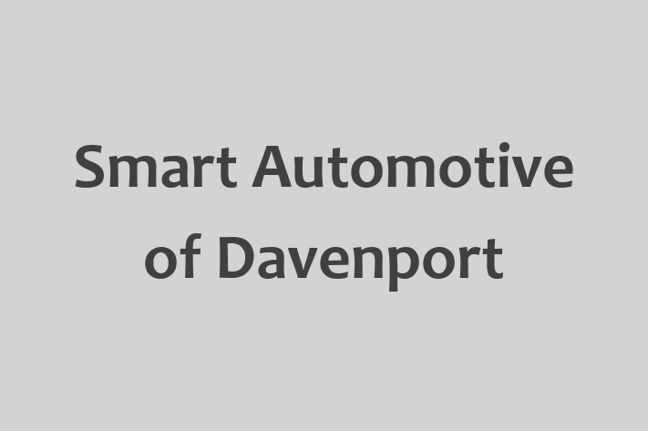 HR Administration Smart Automotive of Davenport