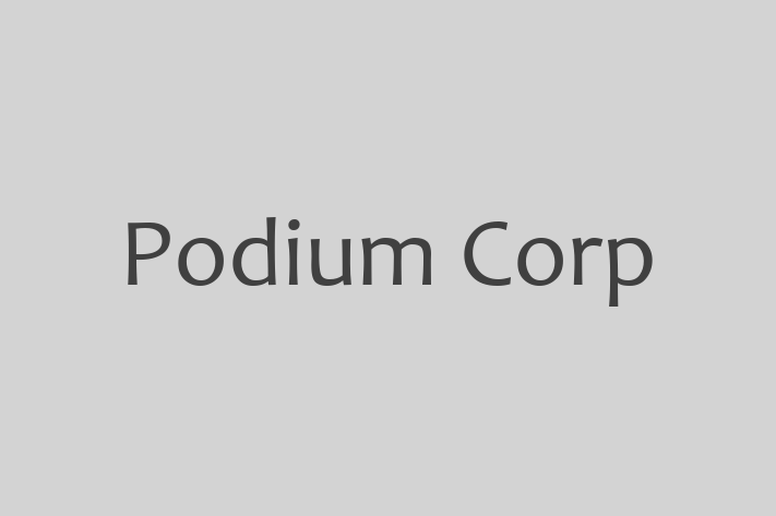 Software Development Firm Podium Corp