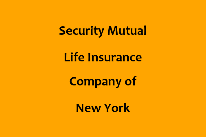 People Management Security Mutual Life Insurance Company of New York