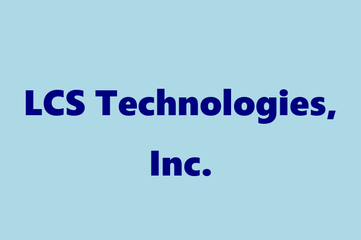 Software Development Firm LCS Technologies Inc.