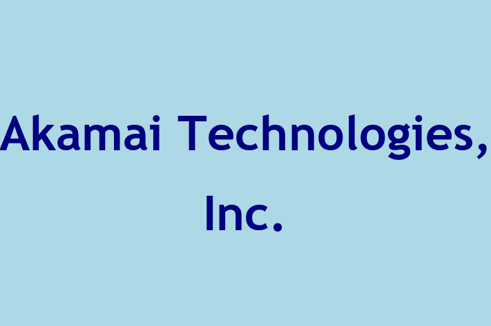 Software Firm Akamai Technologies Inc.