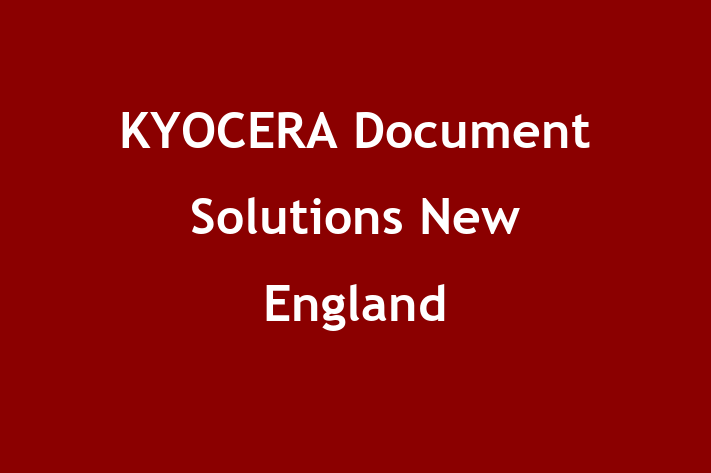 Personnel Management KYOCERA Document Solutions New England