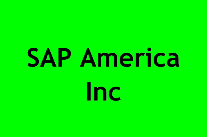 IT Company SAP America Inc