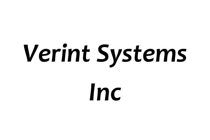 Technology Solutions Firm Verint Systems Inc