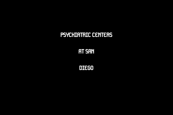 HR Administration Psychiatric Centers at San Diego