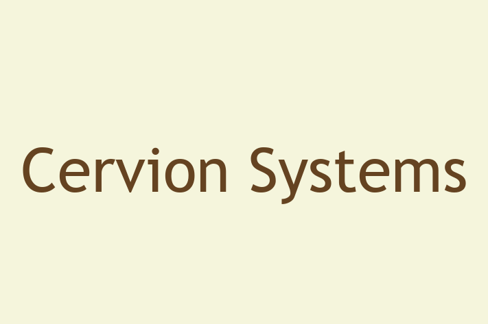 Software Engineering Company Cervion Systems