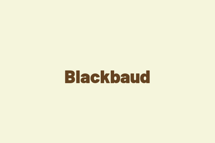 Software House Blackbaud