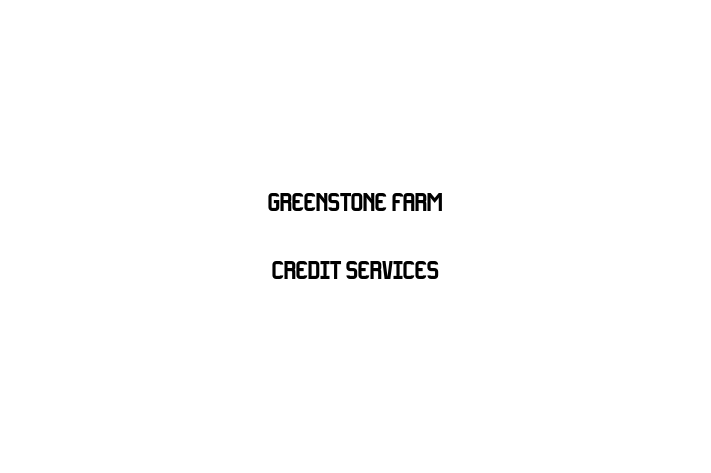 Employee Resource Management GreenStone Farm Credit Services