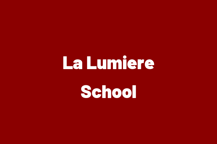 Staff Management La Lumiere School