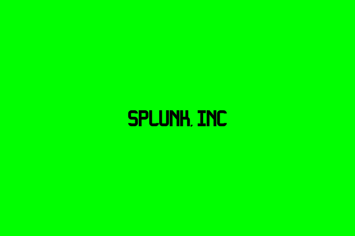 Software Services Company Splunk Inc