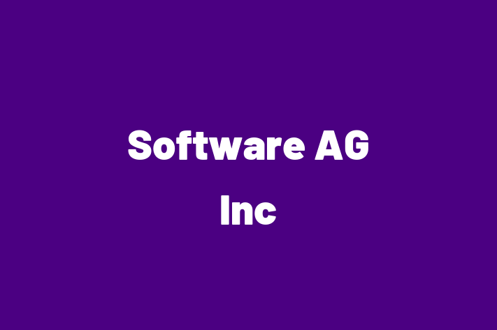 Technology Company Software AG Inc