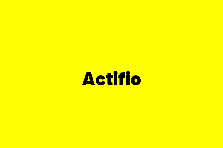 Technology Solutions Firm Actifio