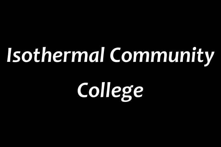 Employee Relations Isothermal Community College