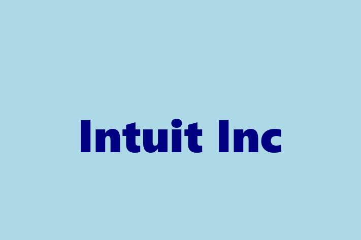 Technology Company Intuit Inc