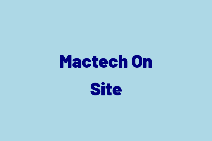 Staff Management Mactech On Site