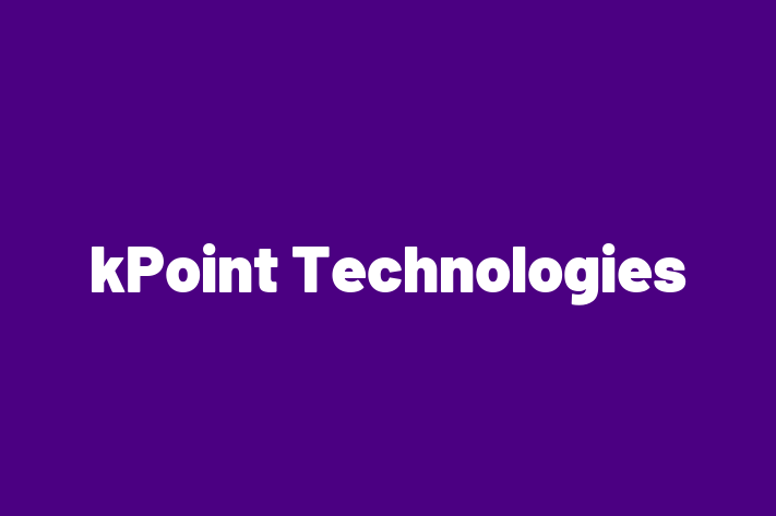 Software Development Company kPoint Technologies