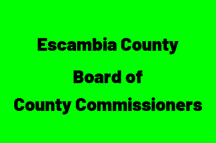 Staff Management Escambia County Board of County Commissioners