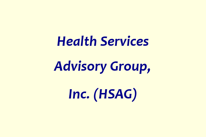 Talent Management Health Services Advisory Group Inc. HSAG