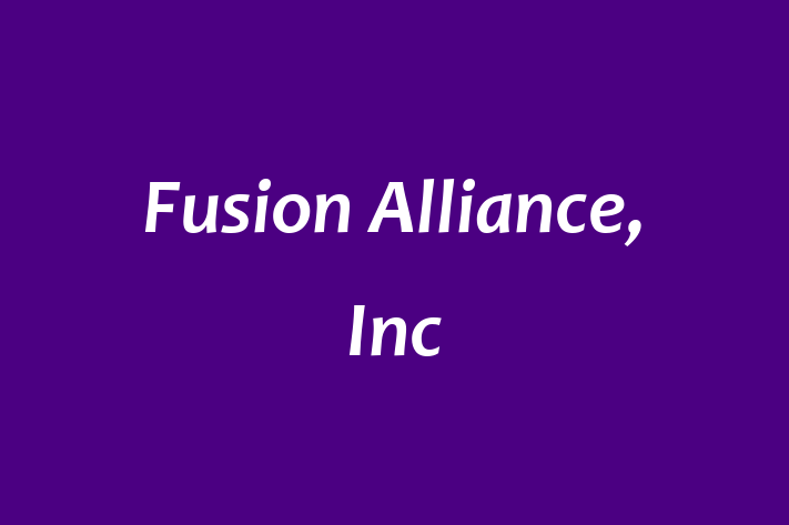 IT Company Fusion Alliance Inc