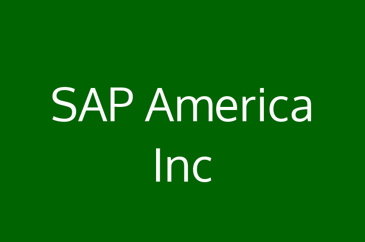 Application Development Company SAP America Inc