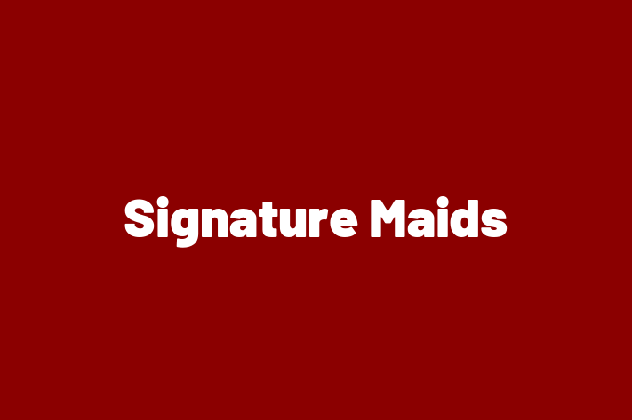 Domestic Cleaning Signature Maids