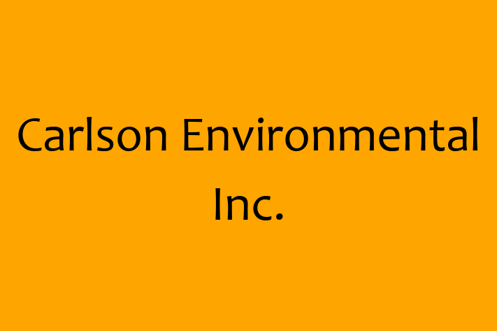 Tech Firm Carlson Environmental Inc.