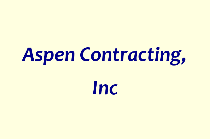 HR Administration Aspen Contracting Inc