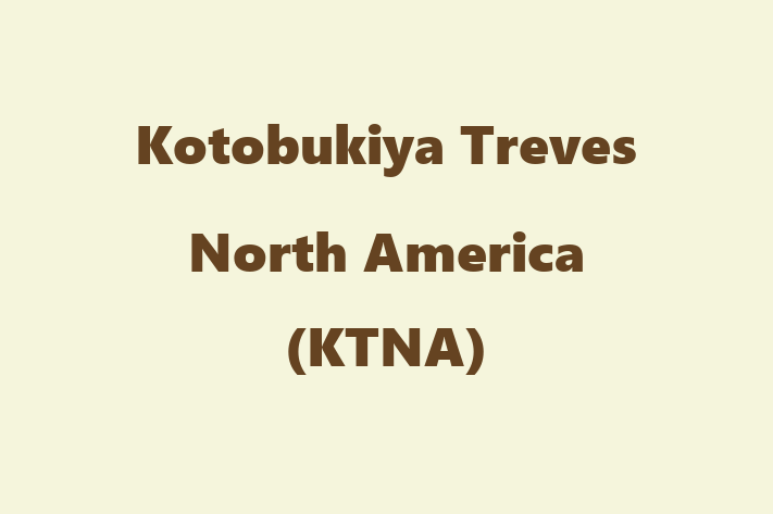 People Management Kotobukiya Treves North America KTNA