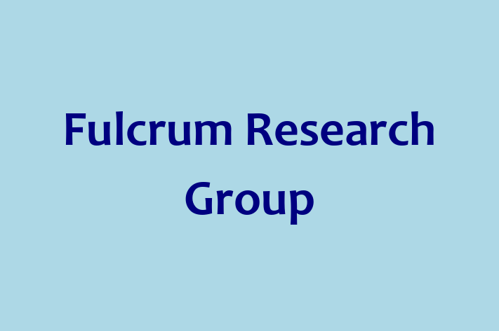 Software Development Firm Fulcrum Research Group