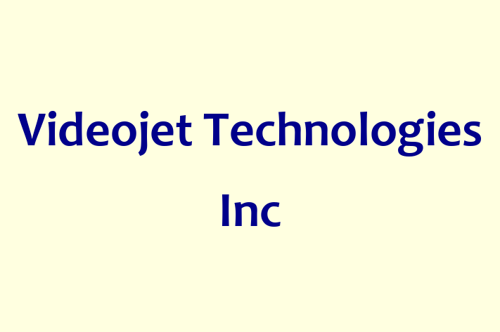 Software Development Company Videojet Technologies Inc