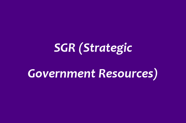 Personnel Management SGR Strategic Government Resources