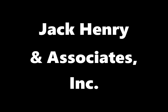 Tech Firm Jack Henry Associates Inc.