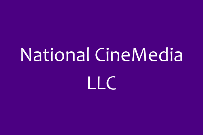 Tech Solutions Company National CineMedia LLC