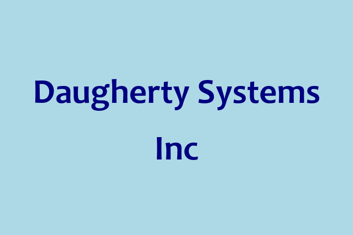 Tech Solutions Company Daugherty Systems Inc