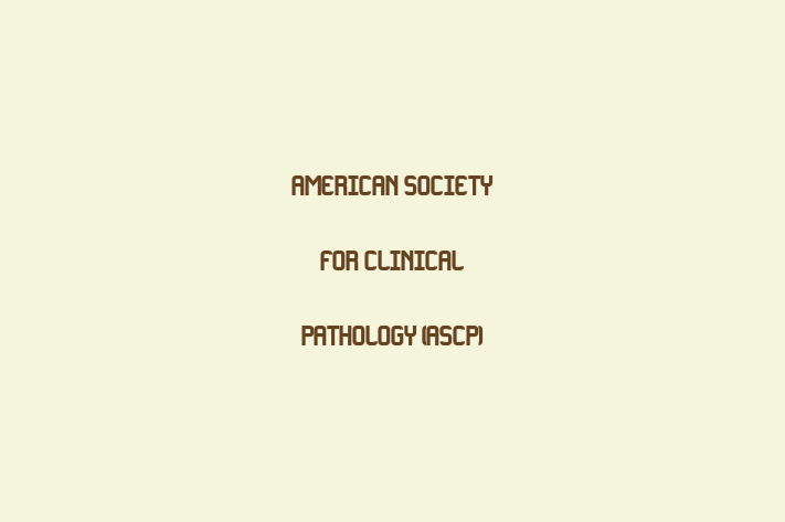 Human Resource Management American Society for Clinical Pathology ASCP