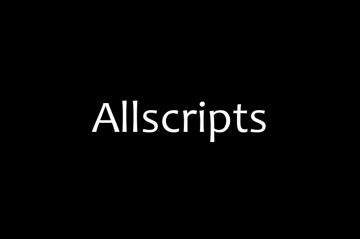 Tech Firm Allscripts