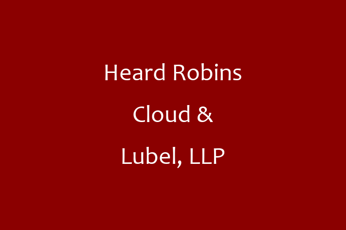 Software Services Company Heard Robins Cloud Lubel LLP