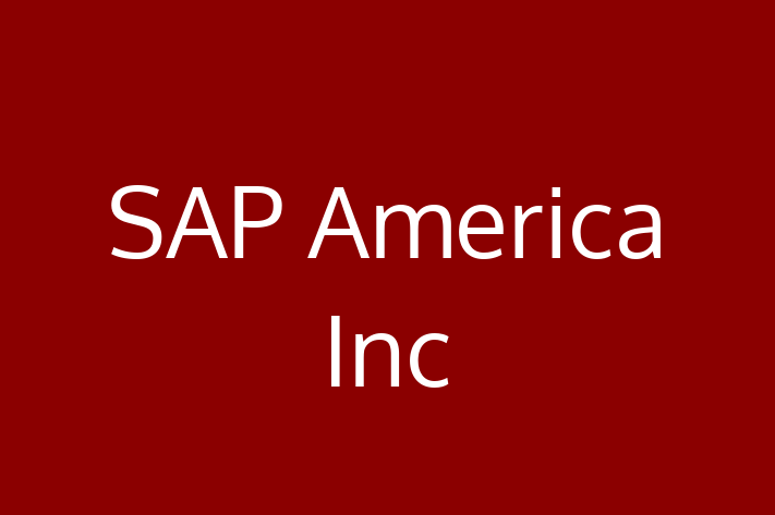 Digital Solutions Provider SAP America Inc