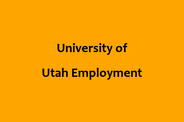 People Management University of Utah   Employment