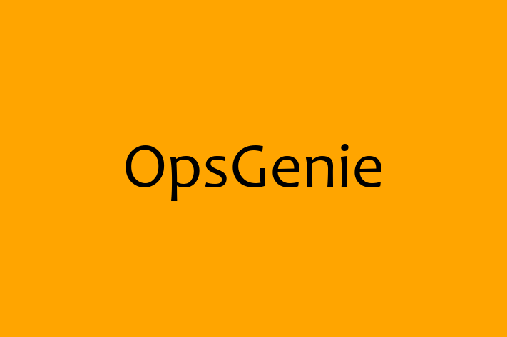 Technology Solutions Firm OpsGenie