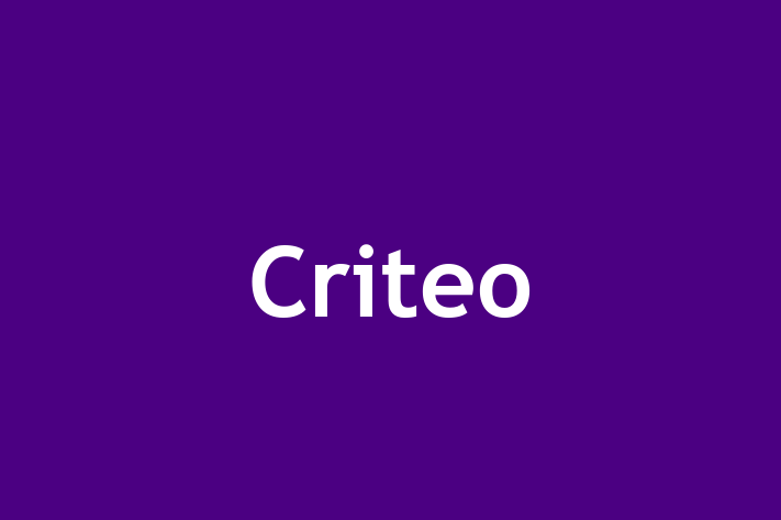 Software Services Company Criteo