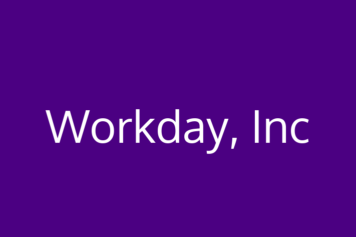 Software Firm Workday Inc