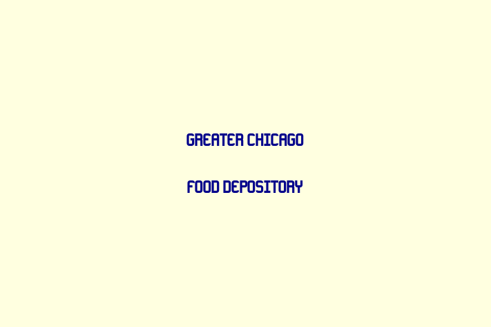 Employee Resource Management Greater Chicago Food Depository