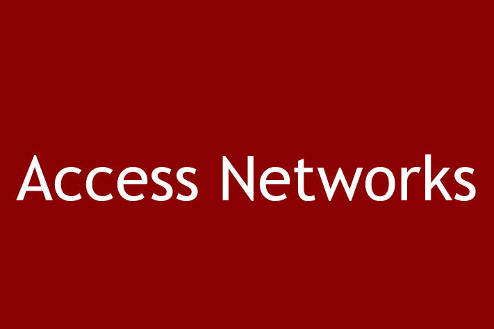 Software Consultancy Access Networks