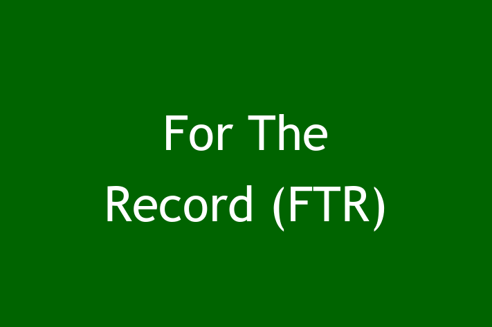 Technology Company For The Record FTR