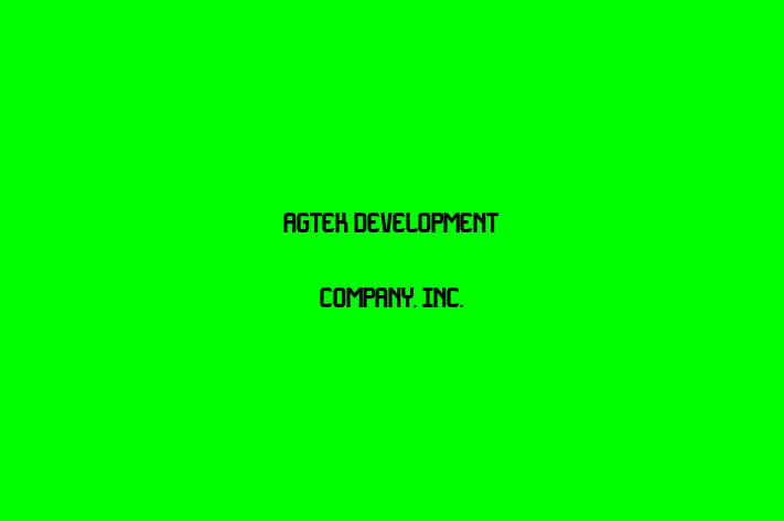 Application Development Company AGTEK Development Company Inc.