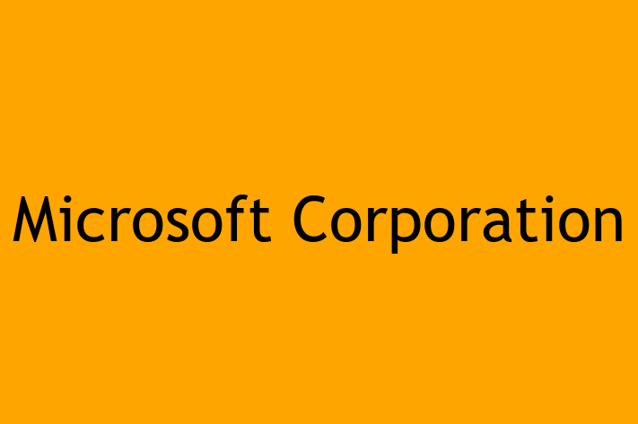 Technology Company Microsoft Corporation