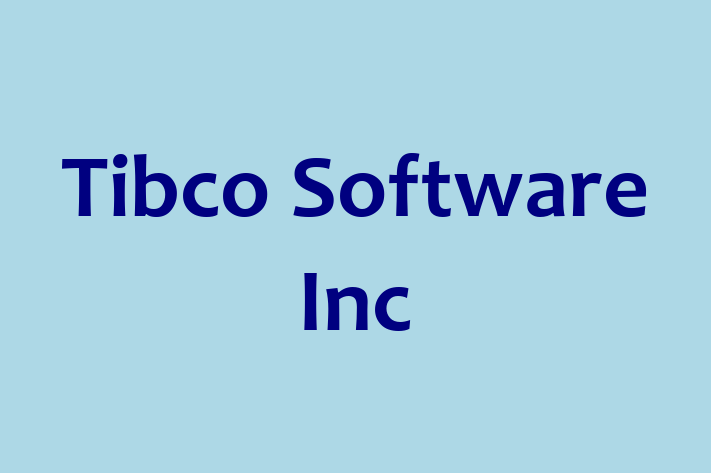 Software Firm Tibco Software Inc